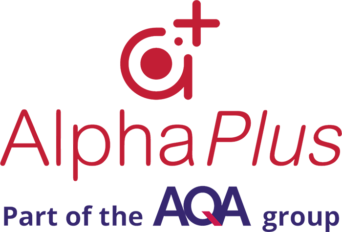 AlphaPlus part of AQA logo