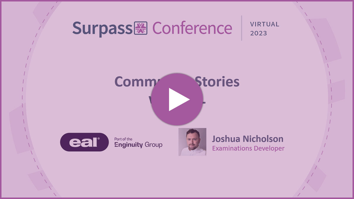 Watch Community Stories with EAL