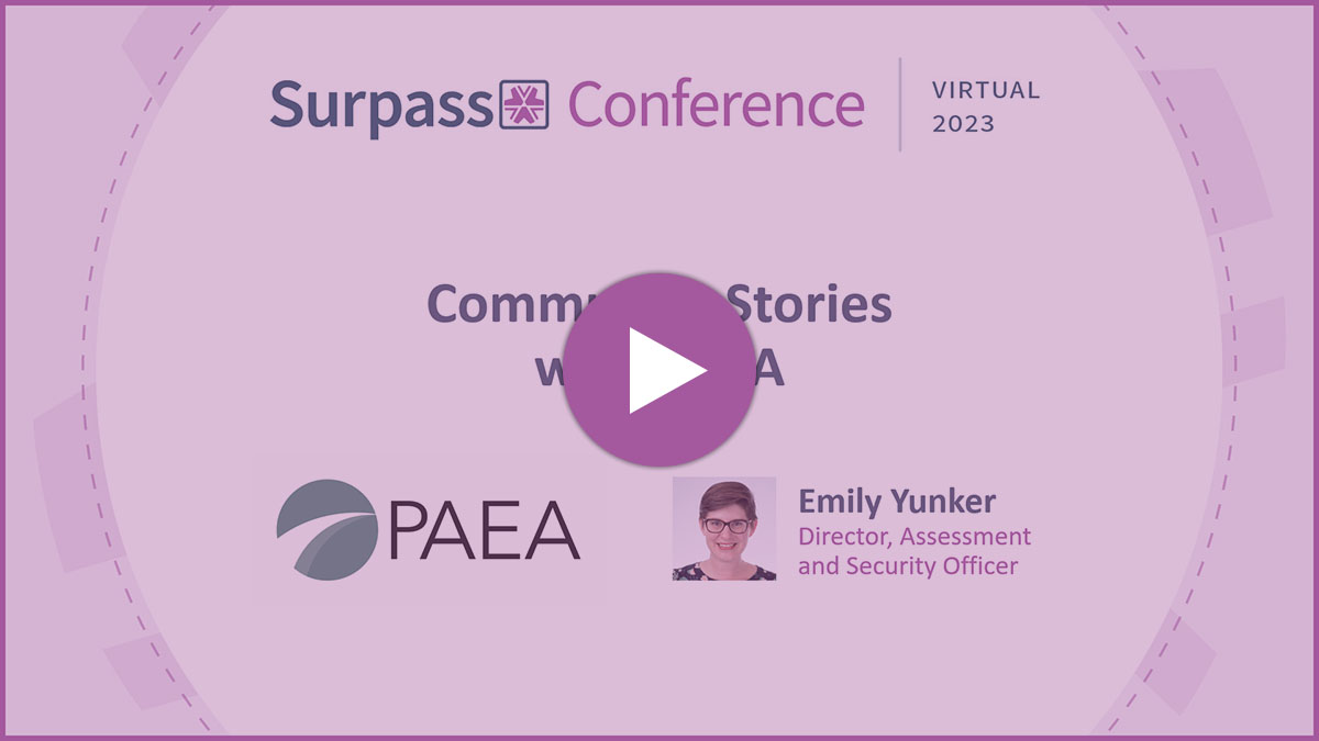 Watch Community Stories with PAEA